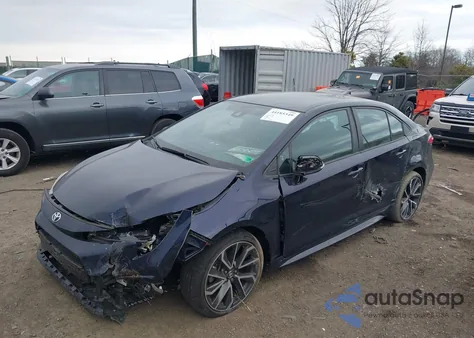 2022 Toyota Corolla Se из США, поврежденный, VIN 5YFS4MCE1NP118423